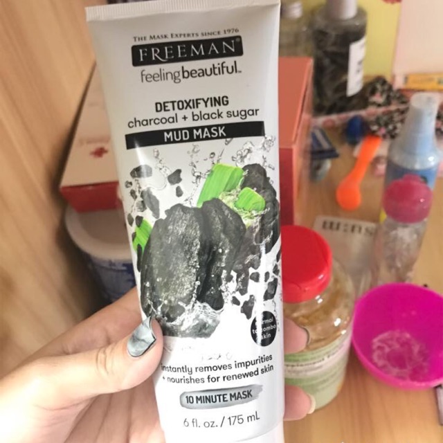 Mặt nạ bùn  FREEMAN, than hoạt tính của Mỹ