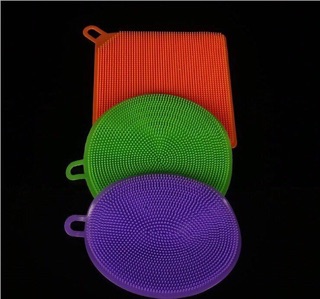 SÉT 3 MIẾNG RỬA BÁT SILICON