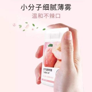 Xịt thơm miệng hương đào