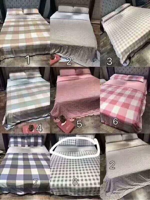 Bộ chăn ga gối Muji