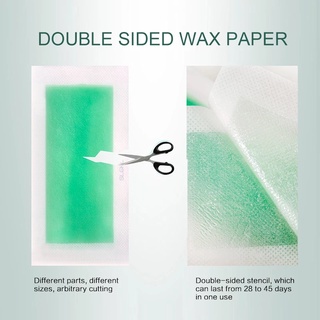 HỘP 20 Miếng Dán Wax Lông Lạnh Chính Hãng DOLL-Tẩy Lông Tại Nhà Nhanh Chóng Tiện Lợi -1 Hộp 10 Miếng Đôi