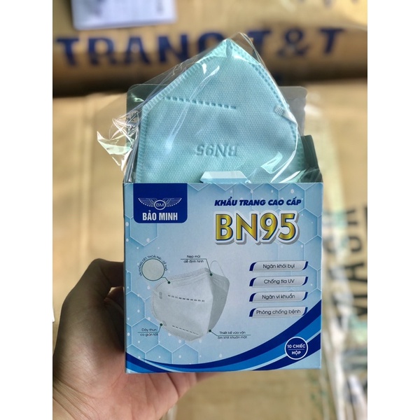 Combo 50 Cái Khẩu Trang N95 Không Van 4 Lớp Cao Cấp