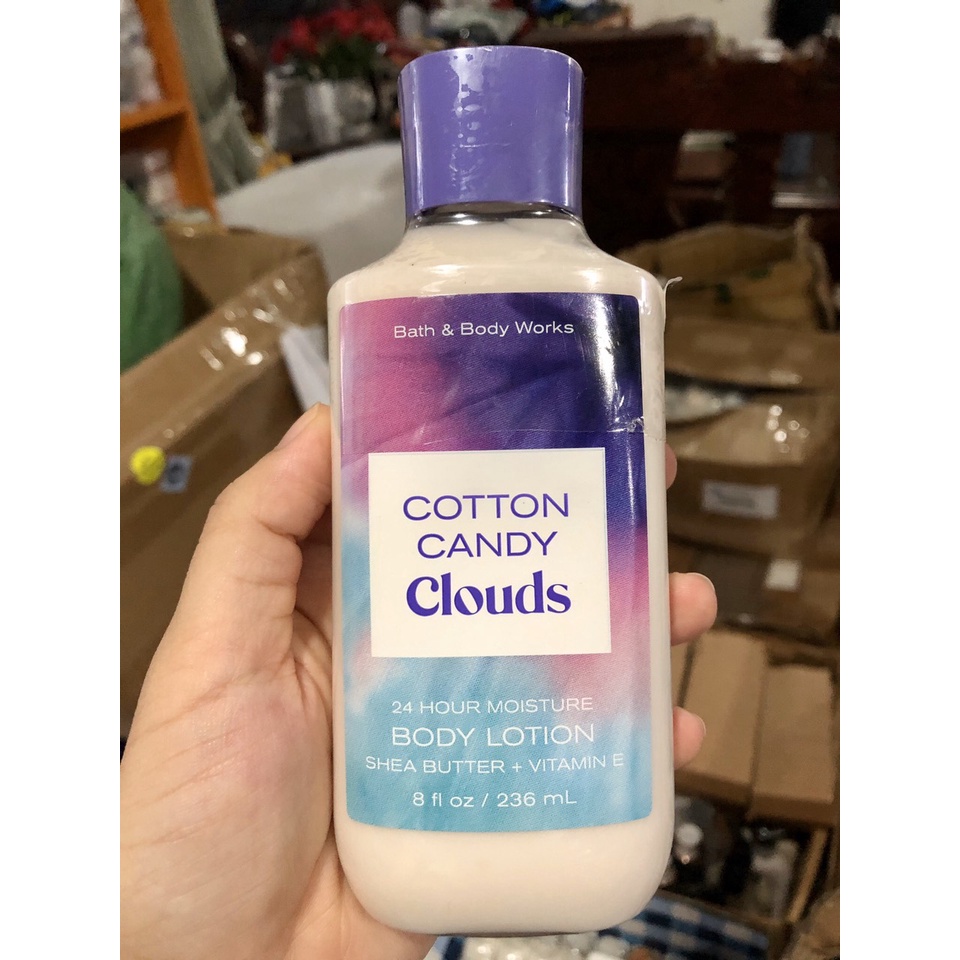 Dưỡng thể Bath &amp; Body Works 236ml - Cotton Candy Clouds (Mỹ)