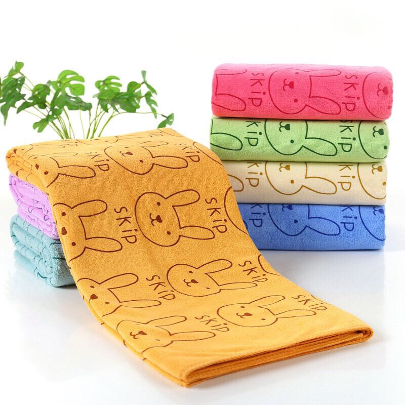 Khăn Tắm In Nhiều Hình Dễ Thương 50x100, 60x120, 70x140