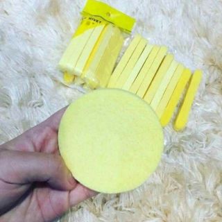 1 túi bông bọt biển rửa mặt (12 chiếc )