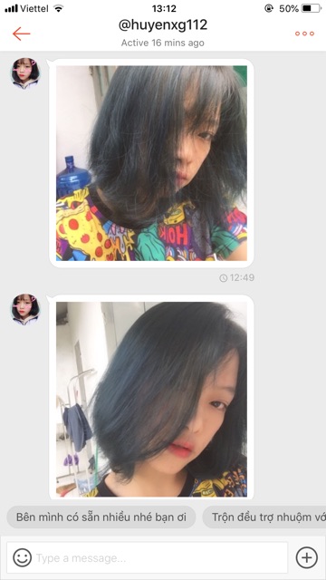 [KO TẨY, TẨY RỒI LÊN RÕ XANH]Thuốc nhuộm màu xanh dương đen khói kèm găng tay thuocnhuomtoc60k.hanoi | BigBuy360 - bigbuy360.vn