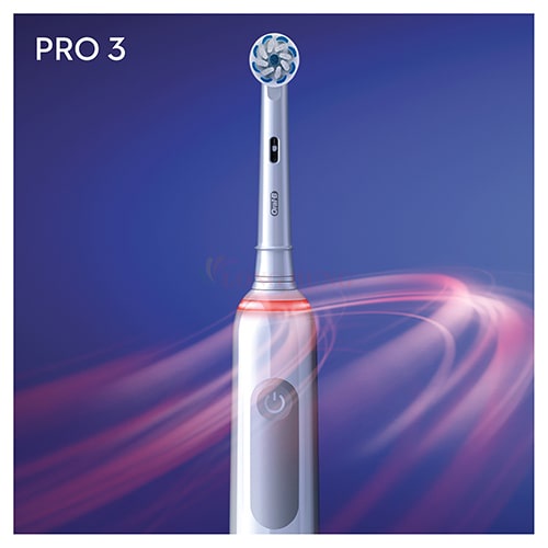 Bàn chải điện Oral-B Pro 3 3000 Sensitive Clean - Hàng nhập khẩu