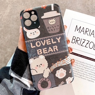Ốp Lưng Da IMD Iphone-Android Happy Bear