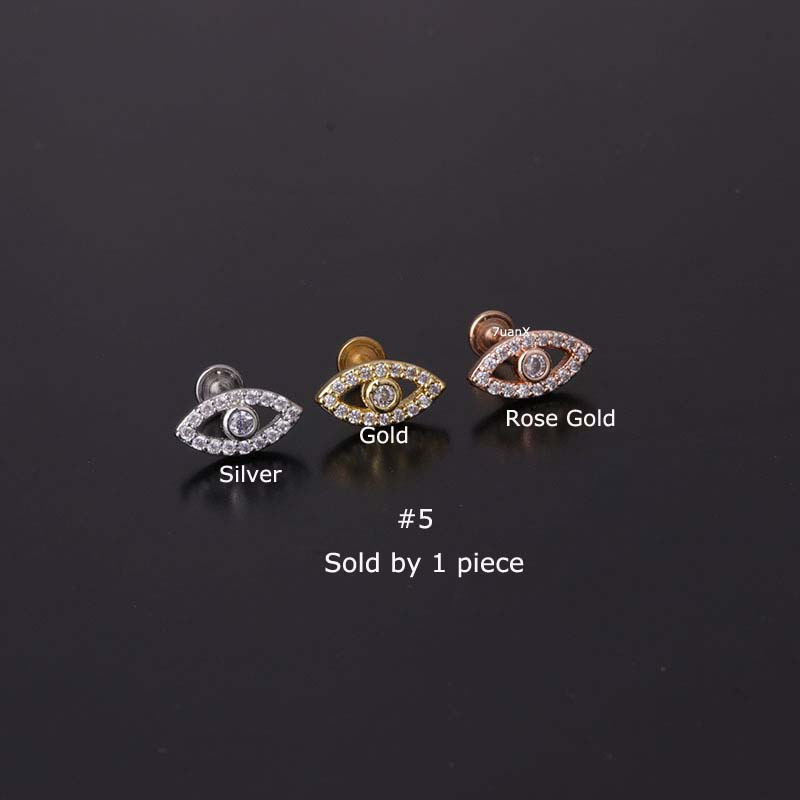 Khuyên đeo cơ thể thời trang cá tính 6mm