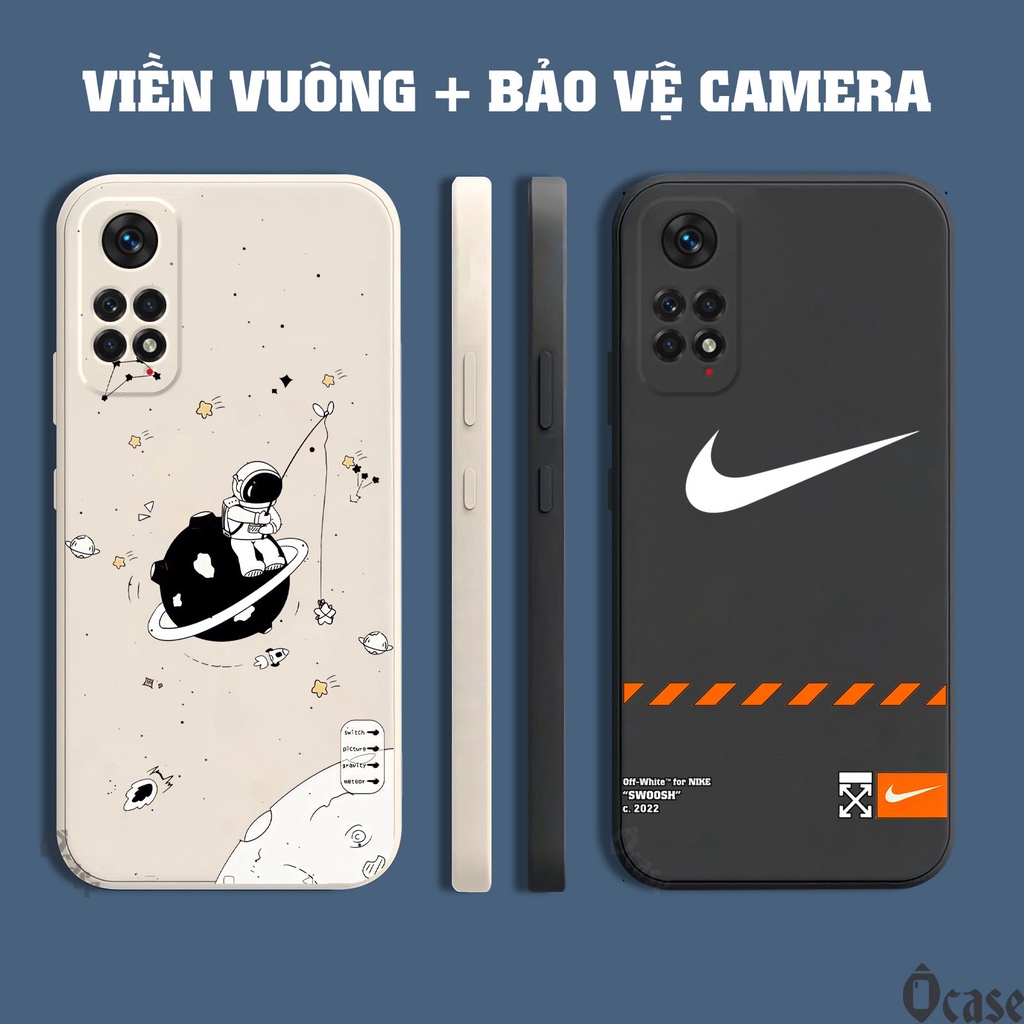 Ốp lưng Xiaomi Redmi Note 11 /  Note 11S  in hình Nasa vũ trụ cạnh viền vuông có bảo vệ camera