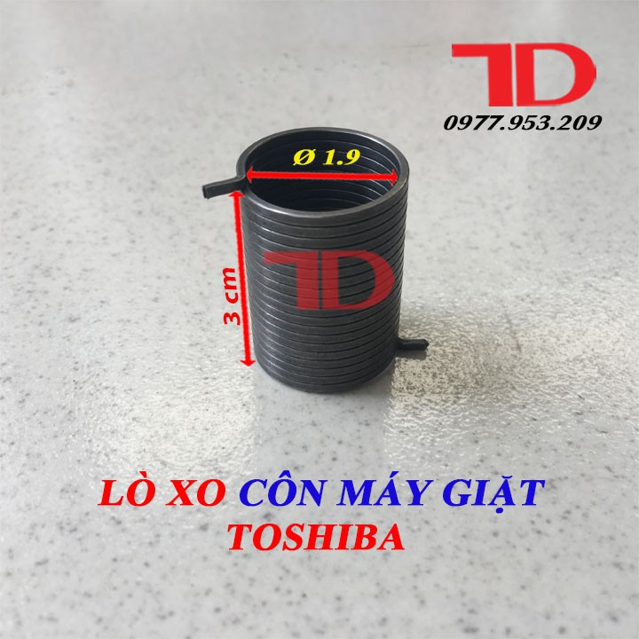 Combo 10 lò xo côn máy giặt Toshiba cao 3 cm