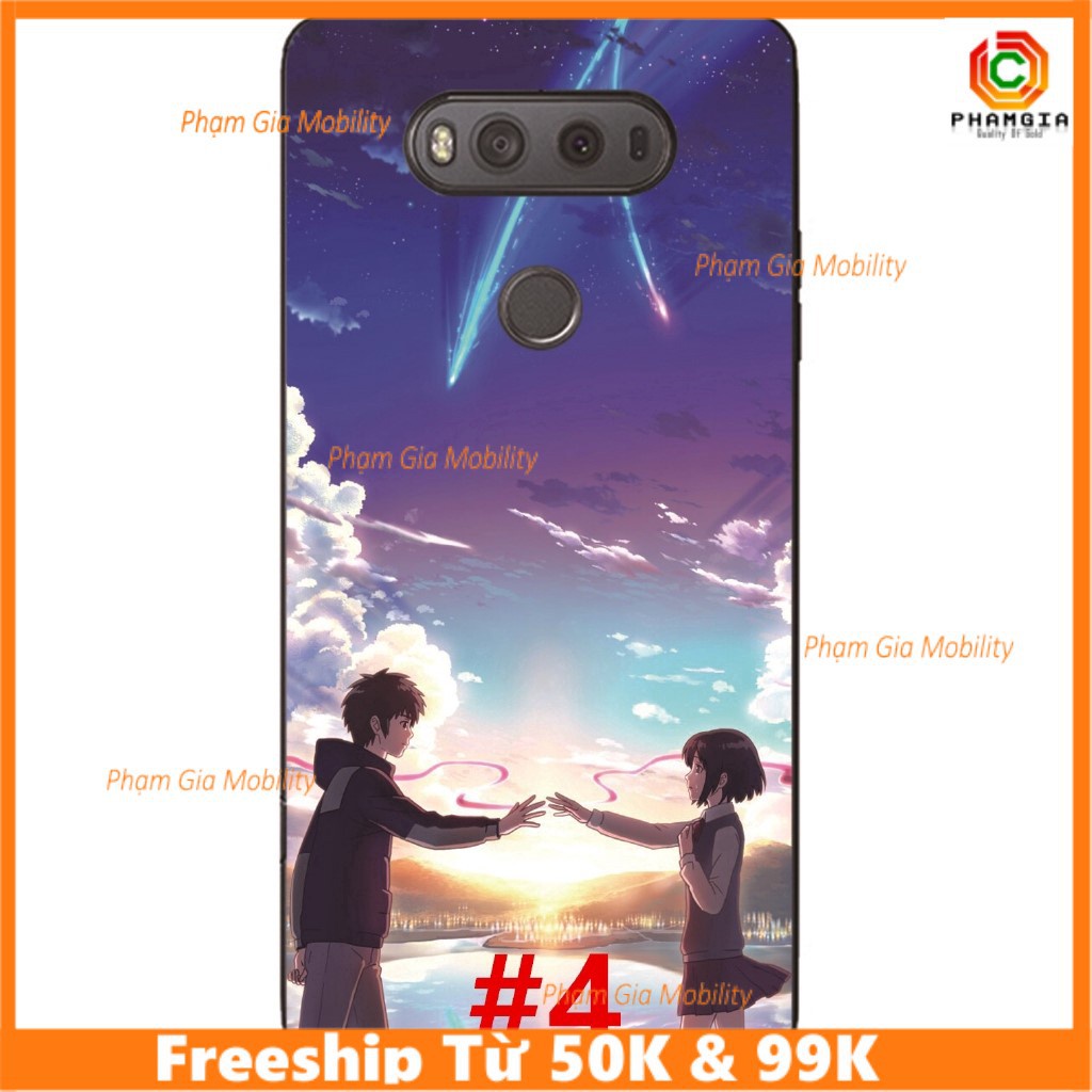 Ốp lưng điện thoại bằng TPU mềm hình hoạt hình Anime dành cho LG V40 V35 V30 V20 V10 (có video)