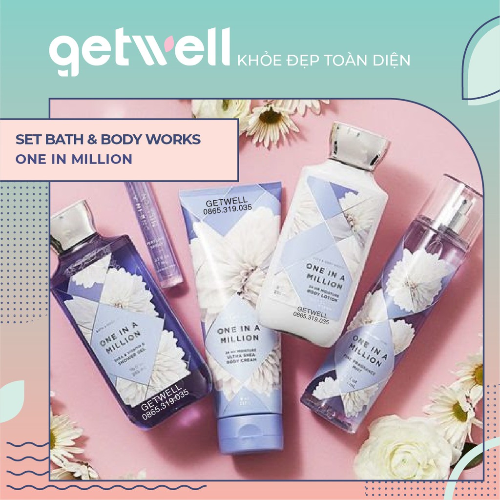 Sản Phẩm Tắm Dưỡng Xịt Thơm Toàn Thân Bath & Body Works - ONE IN A MILLION