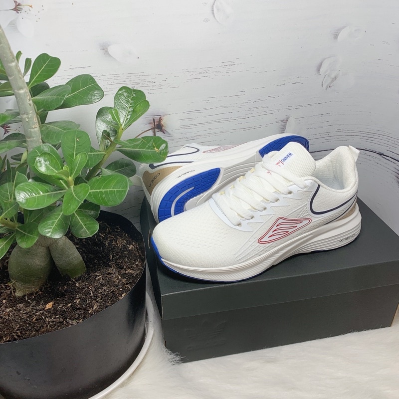 Giày thể thao nam Wanno chính hãng trắng mới 2022 xịn kèm hộp 712