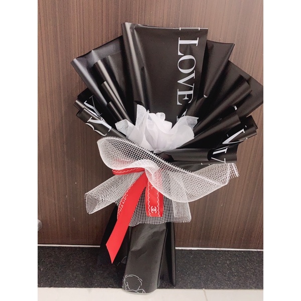 Cốt hoa/tiền/bánh kẹo đa năng làm sẵn, dài 30cm lõi mút xốp 10 bông, form xoè rẻ quạt