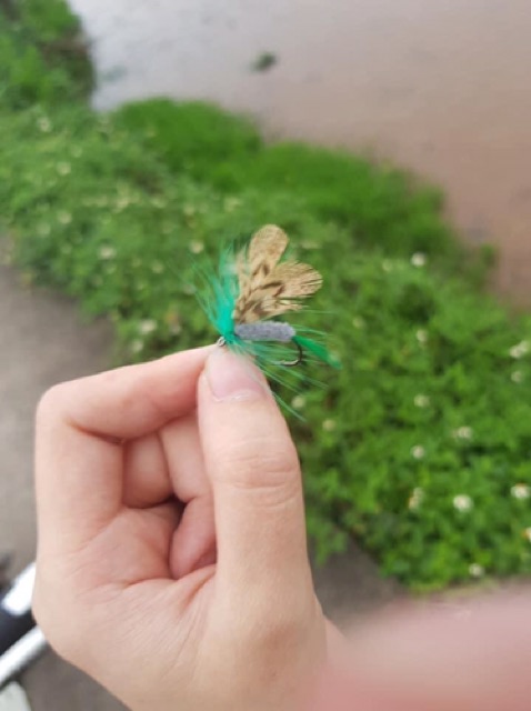 Mồi giả câu cá fly vỉ 12 con