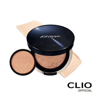 Sét Phấn Nước CLIO Kill Cover Glow Cushion SPF50+ PA++++ (Kèm Lõi Thay Thế) 15g x 2