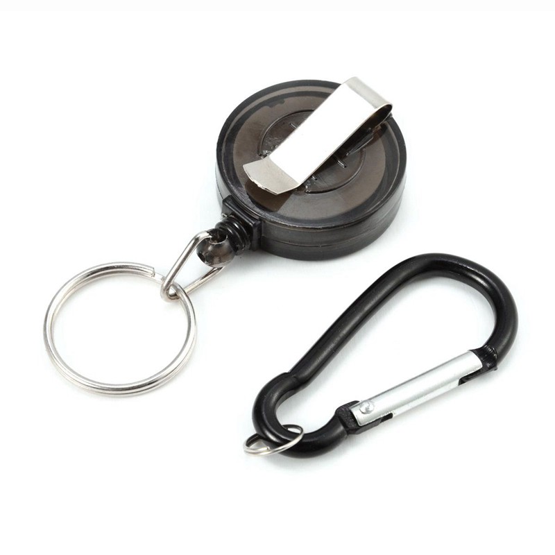 Móc khóa cuộn dây kéo dài 50cm đa năng tiện dụng