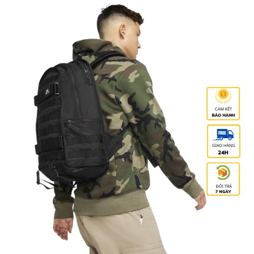 Balo thể thao đi học nike có dây gài ván trượt ngăn laptop lên đến 15.6inch có chống sốc thể tích 26l chống nước cực tốt