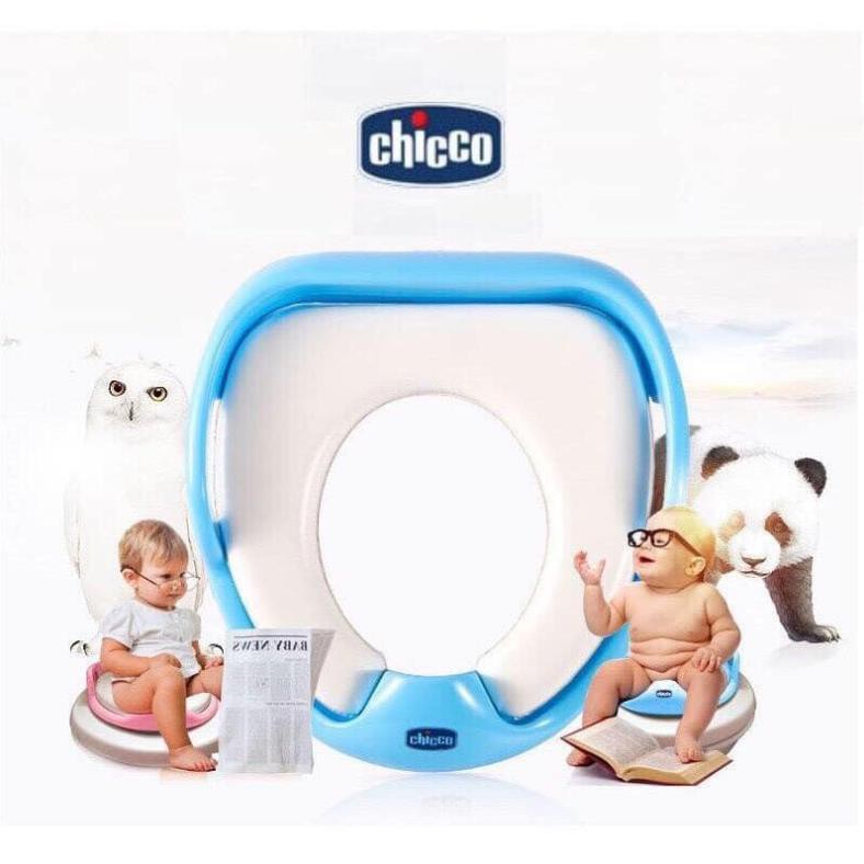 Thu nhỏ bồn cầu Chicco chính hãng, Bệ toilet, lót bồn cầu cho bé