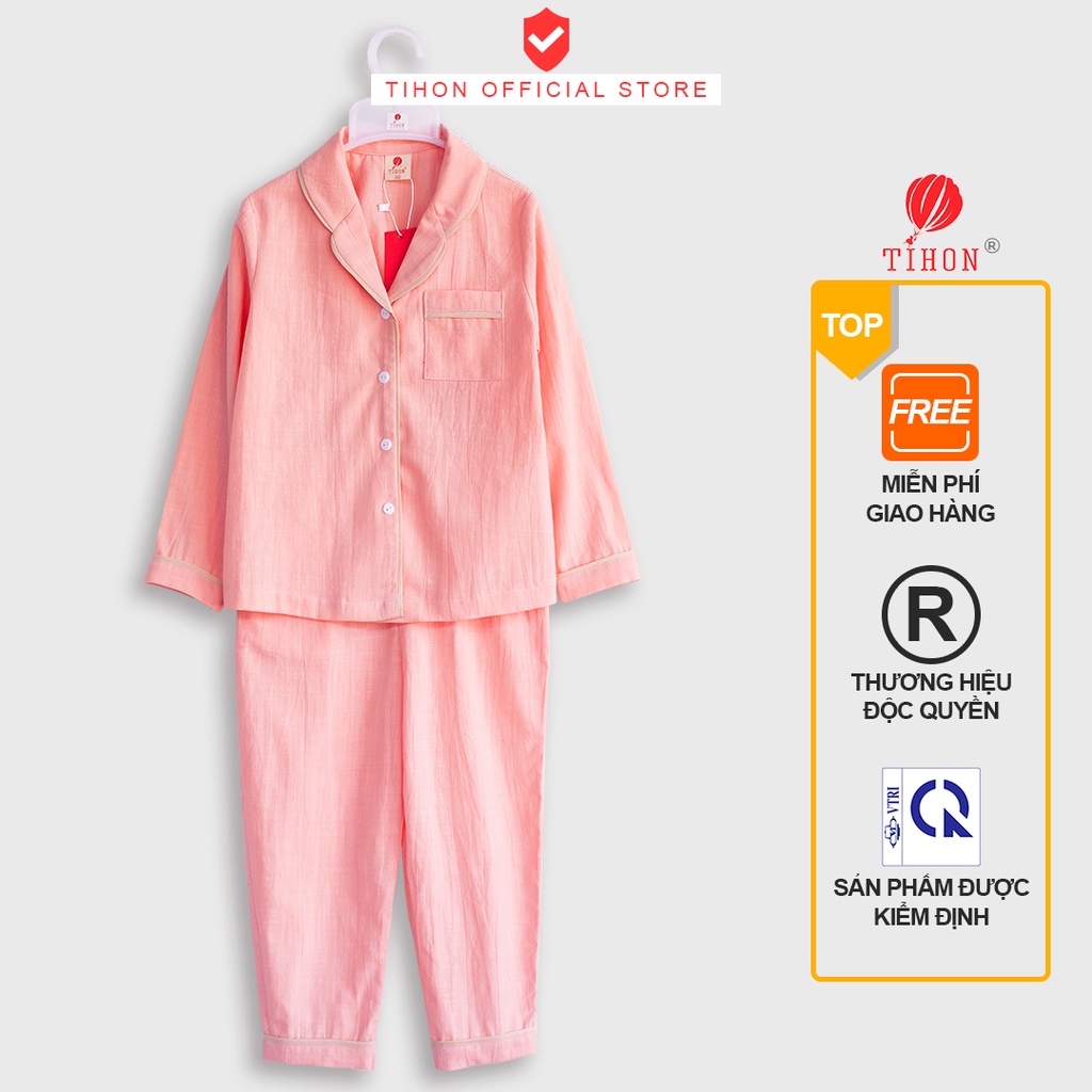 Bộ Pijama Trẻ Em TIHON Cao Cấp Chính Mặc Là Xinh SET0850135