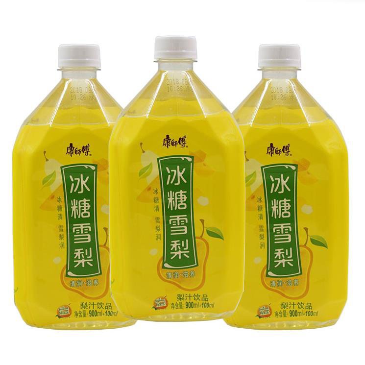 Nước lê - nhài - chanh - đào - nho thanh mát giải nhiệt, đẹp da chai 1000ml