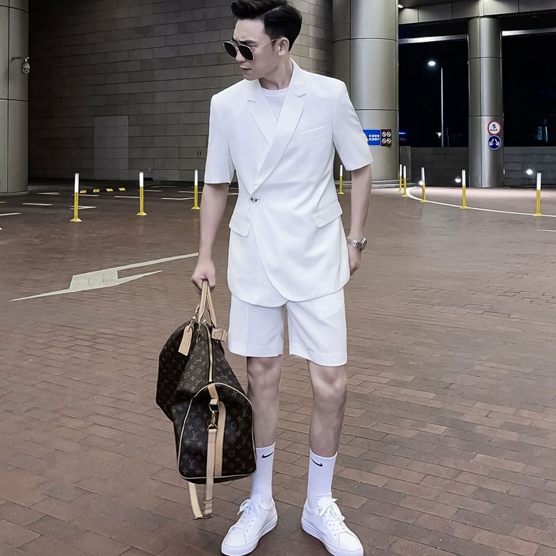 Set đồ vest ngắn thời trang Hàn Quốc trẻ trung cho nam