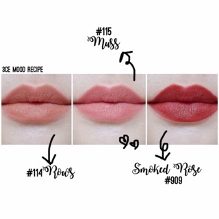 SON 3CE CHÁY HÀNG #114, #115, #117, #909