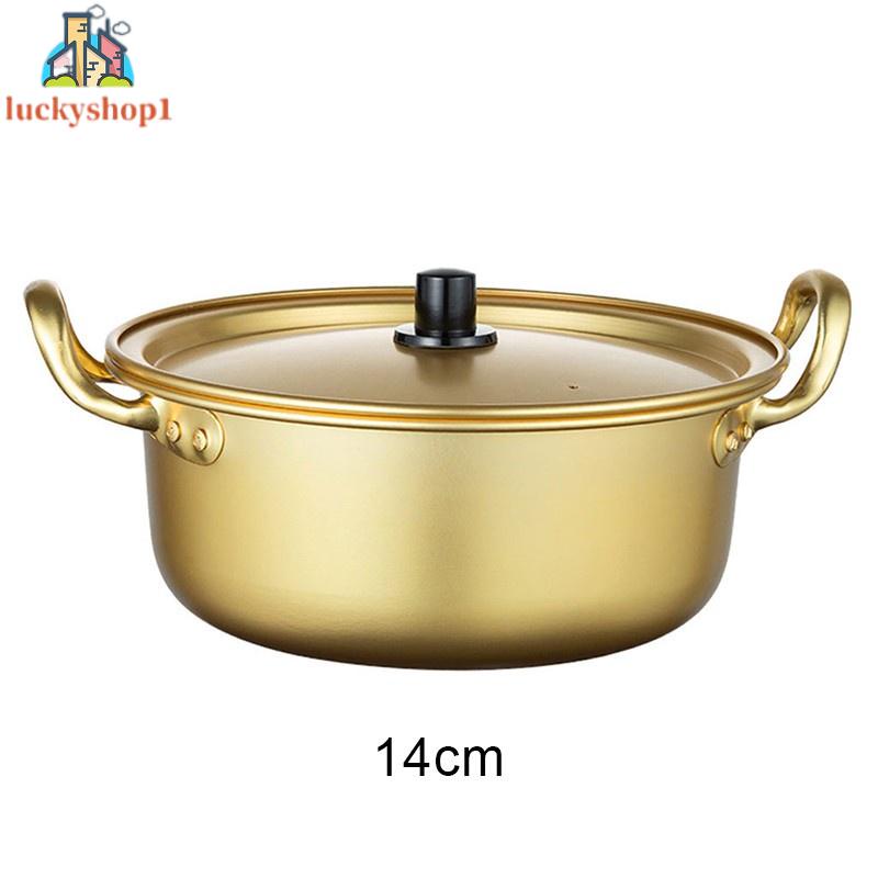 Nồi Nấu Mì Ăn Liền Bằng Nhôm Màu Vàng Phong Cách Hàn Quốc #An#44629#Atg483