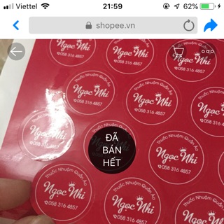 1000 tem 3,5 cm tròn c ngọc nhi