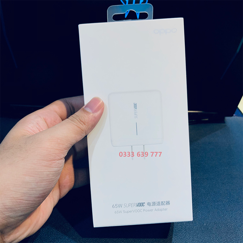 Sạc Nhanh Super VOOC 2.0 65W Cho Oppo Reno5 - Hàng Fullbox - Chính Hãng