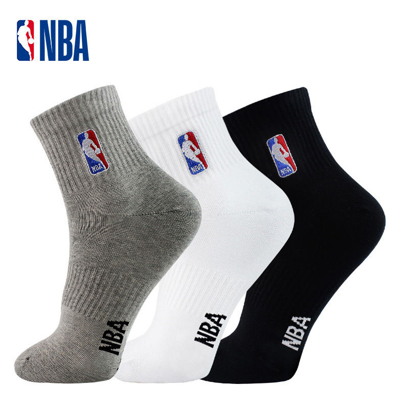 ▥vớ bóng rổ NBA trong ống thể thao nam chải bông hút ẩm và thoáng khí tập luyện dày dặn bốn mùa đáy khăn