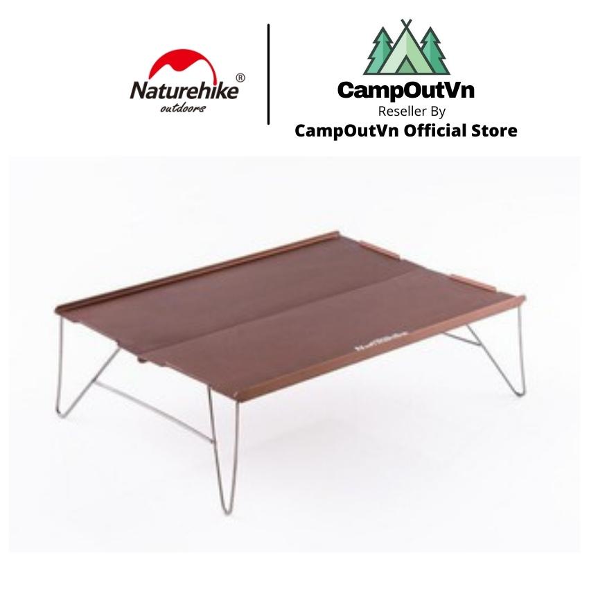 Naturehike bàn dã ngoại campoutvn đồ cắm trại du lịch dã ngoại bàn xếp nhôm A103