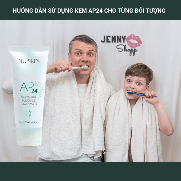 Kem Đánh Răng Trắng Răng Nuskin AP24 Whitening Fluoride Toothpaste 110g