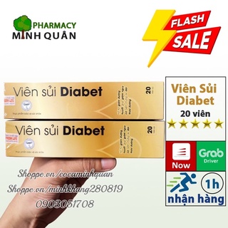 Viên sủi Diabet 20 viên ổn định đường huyết giảm đường huyết đái tháo đường hỗ trợ tiểu đường kiểm soát đường huyết