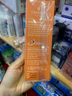 Gel rửa mặt ngăn ngừa mụn Decumar Clean