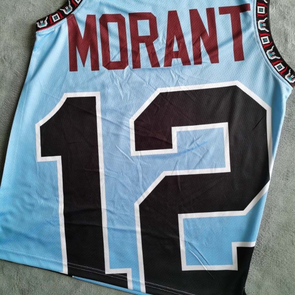 Grizzly No. Áo Ba Lỗ Chơi Bóng Rổ In LOGO 12 Moran Nhiều Màu Sắc Trẻ Trung Năng Động