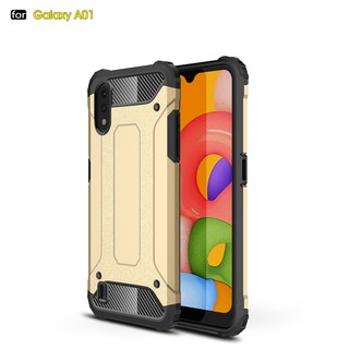 Casing King Kong iron armor TPU+PC phone case for Samsung Galaxy A01 / A21 / M01
