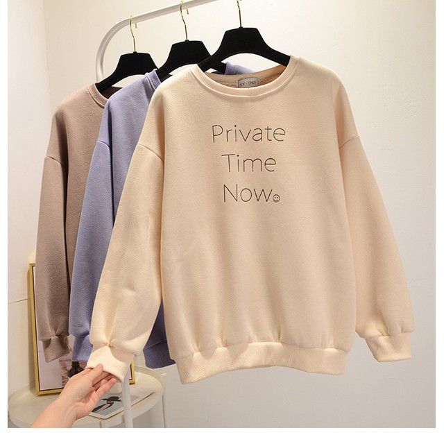 ÁO NỈ THÊU PRINVATE . HÀNG SẴN SLL