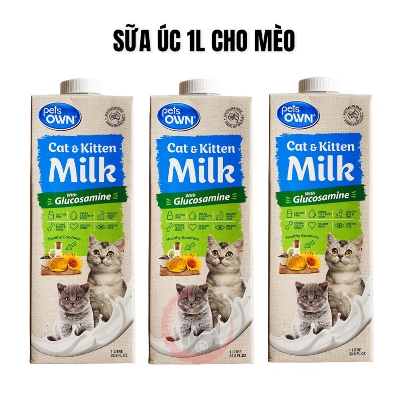 Sữa tươi cho mèo Pet Owl 1 lít