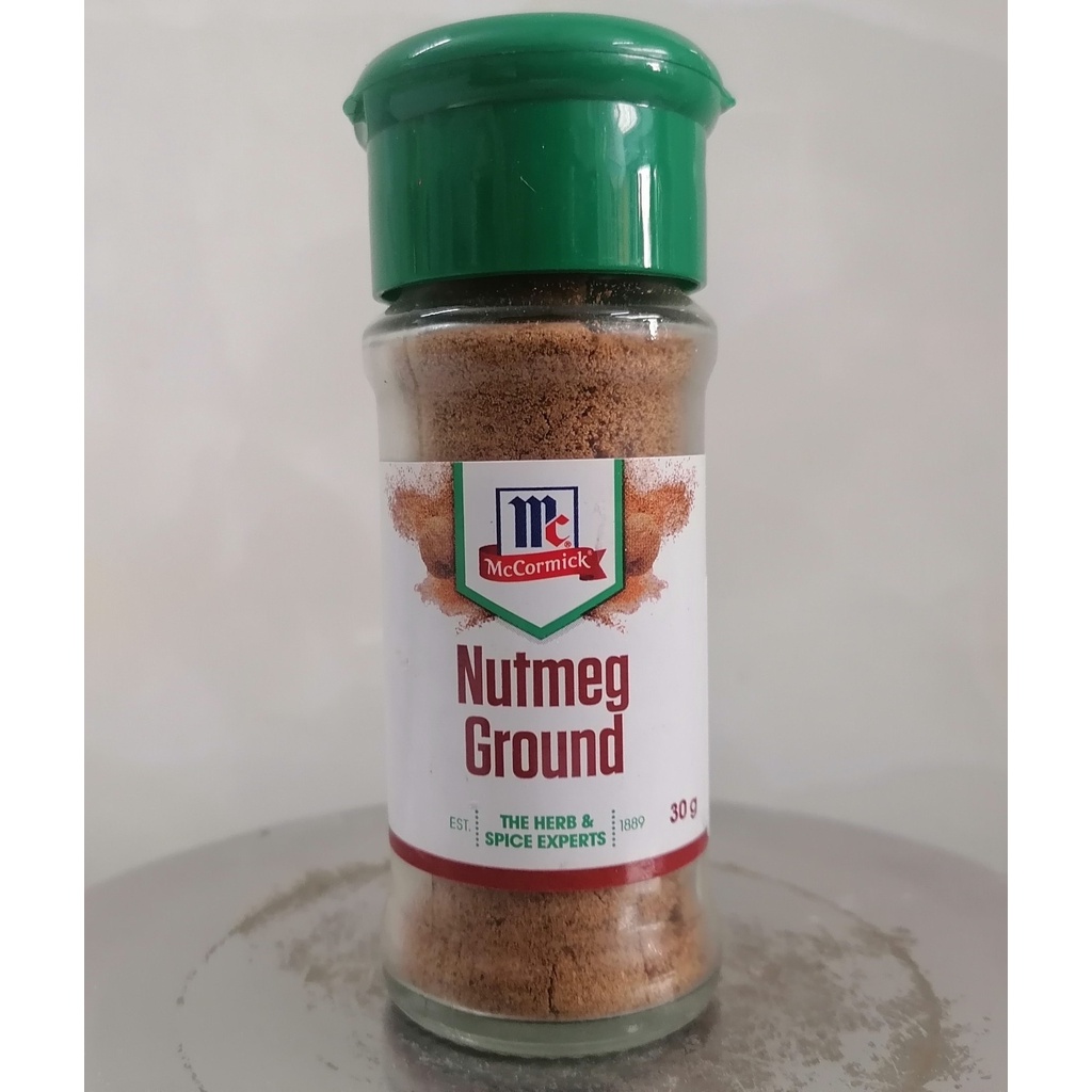 [Lọ nhỏ 30g - NUTMEG GROUND] BỘT NHỤC ĐẬU KHẤU (GIA VỊ THỰC PHẨM) [Indonesia] MCCORMICK