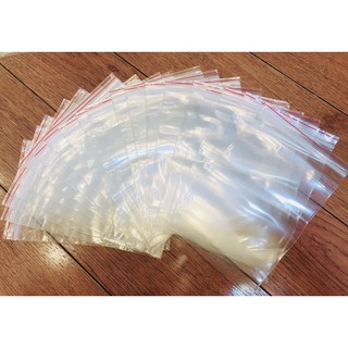 100gr Túi Zipper Chỉ Đỏ/Zipper Lock 13 size