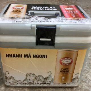 Thùng đá nhựa 20L (Ảnh chụp thật)