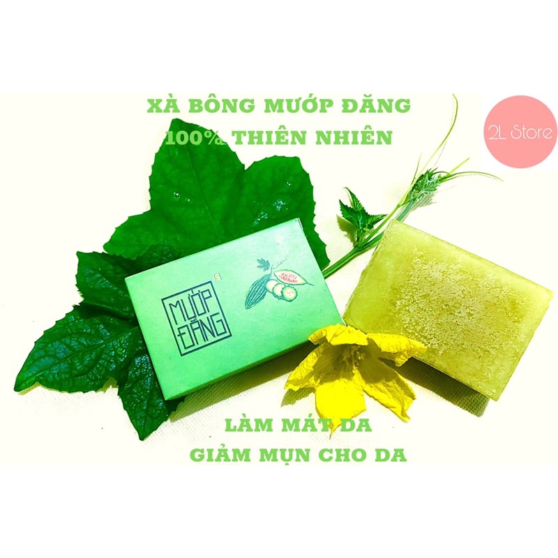 [Mua 2 tặng 1] XÀ BÔNG SINH DƯỢC ĐỦ 10 LOẠI - Xà phòng Mướp đắng, xà phòng Nghệ, xà phòng Chùm Ngây Trà xanh