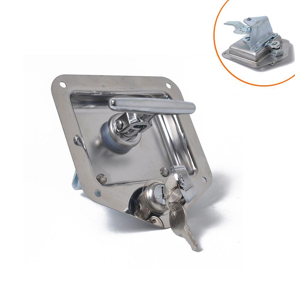 BTLIMER Bộ Ổ Khóa Tay Cầm Chữ T Bằng Thép Không Gỉ Cho Xe Tải / Xe Hơi