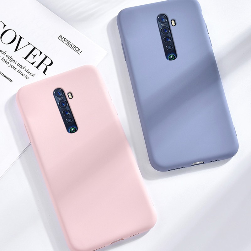 Ốp điện thoại silicon mềm đơn giản cho OPPO Reno 2 2Z 2F