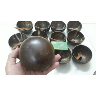 Bát gáo dừa Size 9cm đến 11.5cm