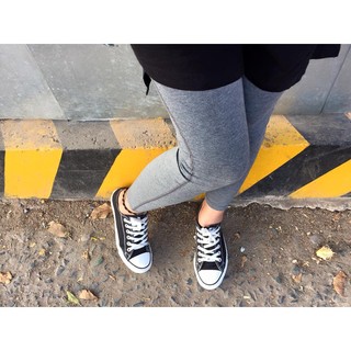 Quần legging thun xám