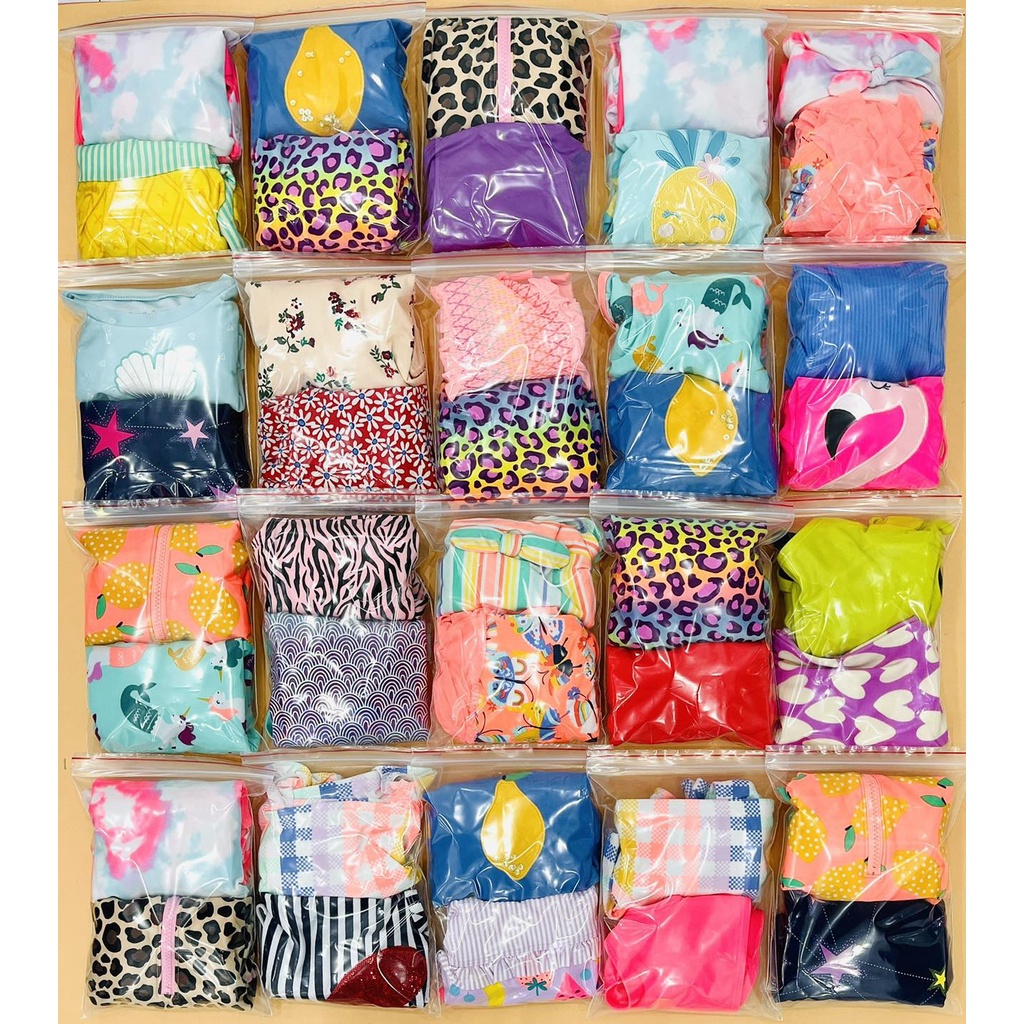 Bộ bơi liền thân/2 mảnh bé gái Cat & Jack + Art Class + More Than Magic + ... , size 12M - 10/12T