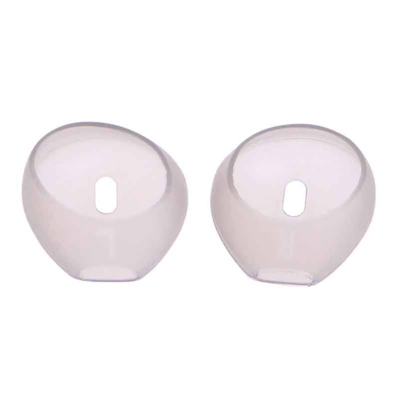 1 cặp non-slip sports clear for airpod in-ear earbuds airpods silicone ear tips vỏ tai nghe miếng đệm tai silicon thoải mái miếng đệm tai nghe